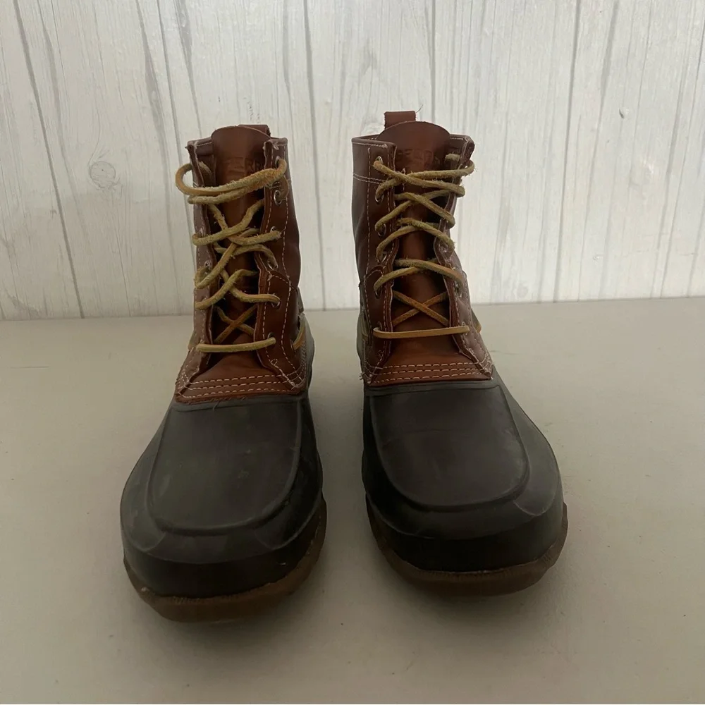 Sperry Brown Leather Boots